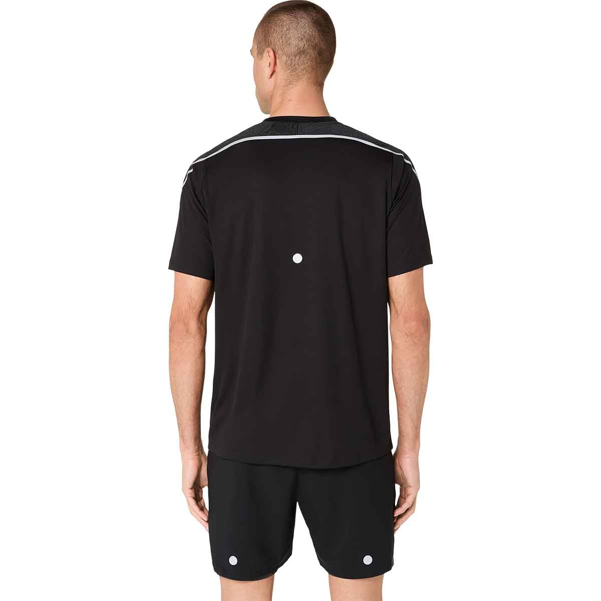 AsicsRoad Lite-Show SS Top Men Performance Black חולצת ריצה לגברים