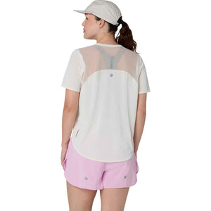 Asics Road SS Top Women Cream חולצת ריצה לנשים