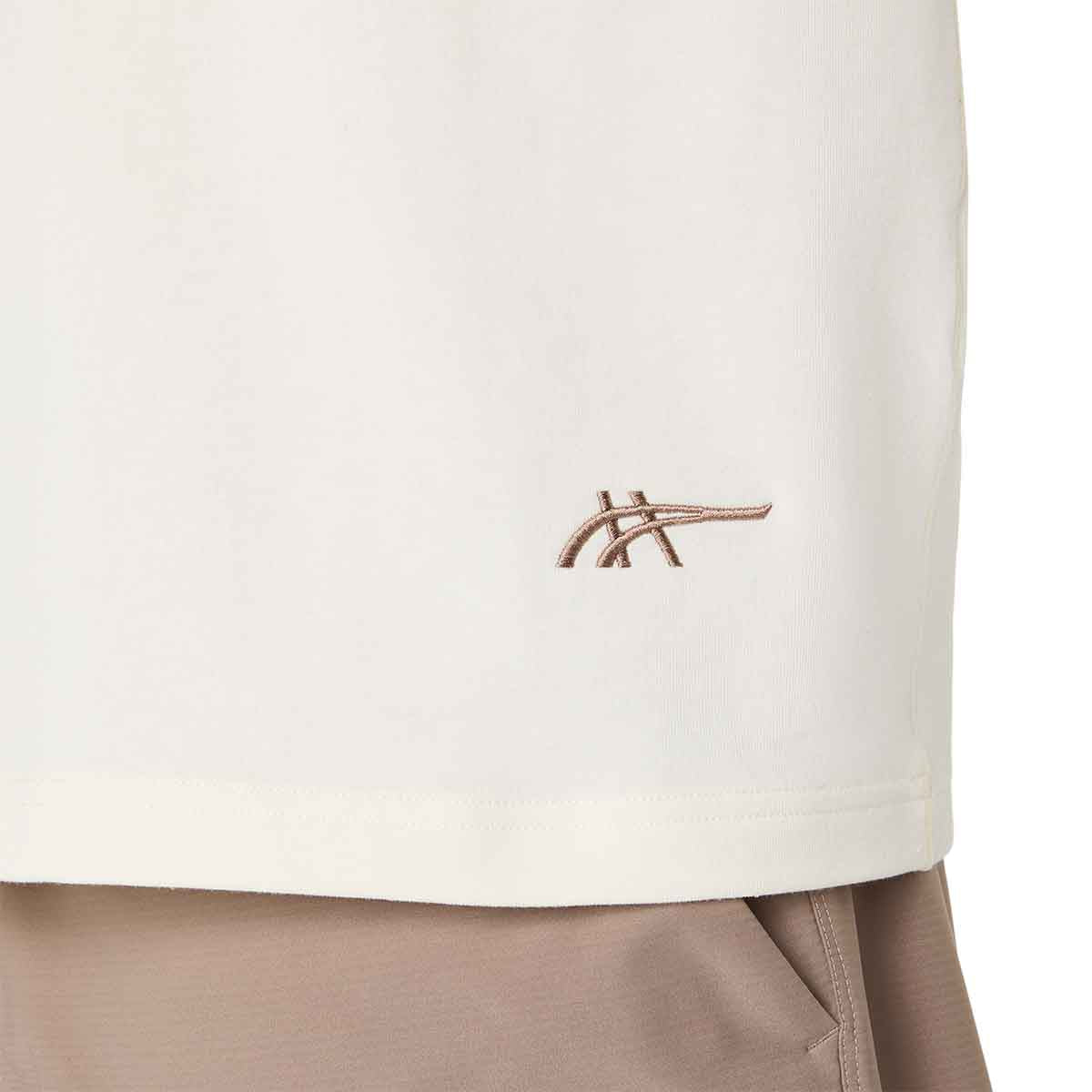 Asics Heritage Heavy Cotton Graphic Tee Unisex Cream חולצת אסיקס יוניסקס