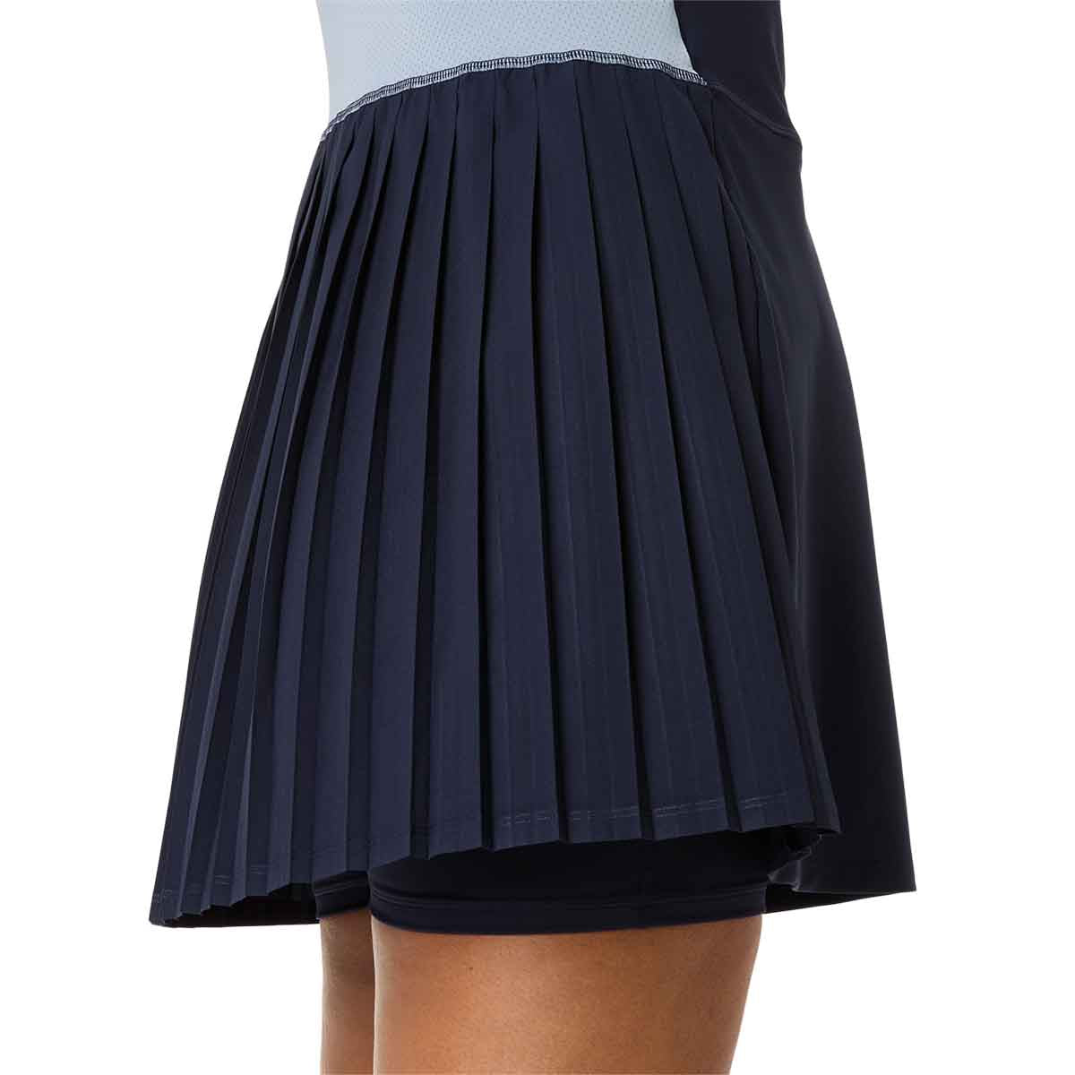 Asics Match Pleat Dress Women Midnight שמלת טניס לנשים