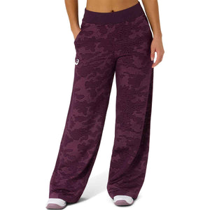 Asics Match Pant Women Dark Aubergine מכנסי טניס לנשים