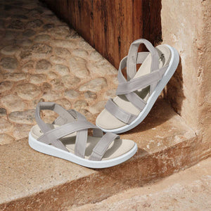 Ecco Soft Sandal Pure Cashmere Metallic סנדלי אקו לנשים