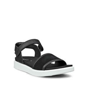 Ecco Soft Sandal W Black סנדלי אקו לנשים סופט שחור