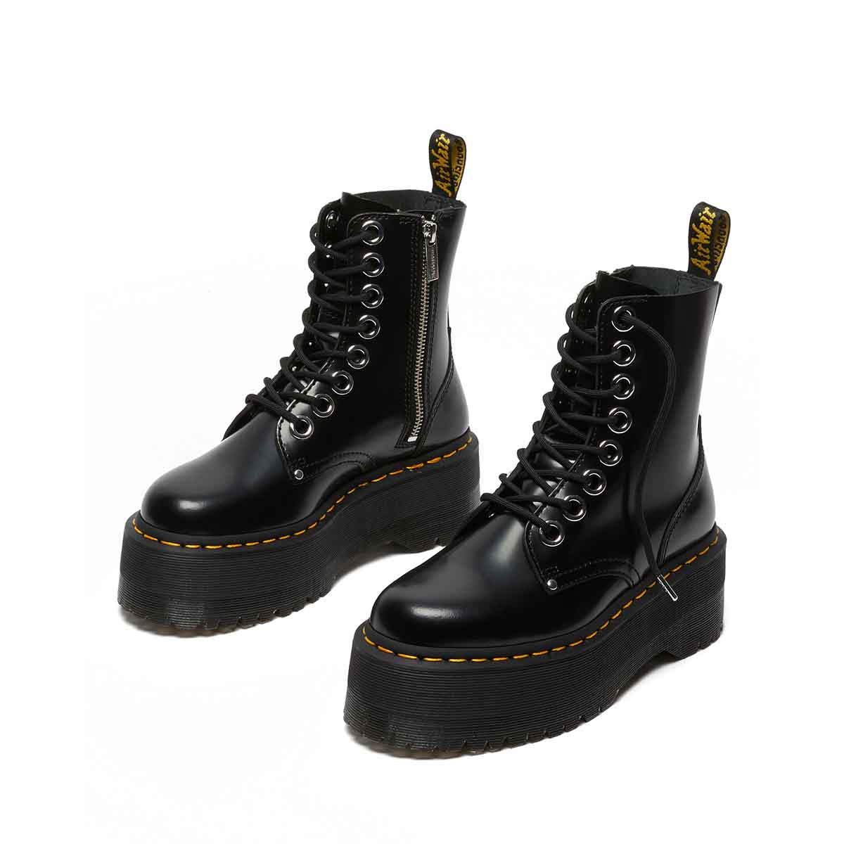 Dr. Martens Jadon Max Boots Platform מגפי ד"ר מרטינס ג'יידון מקס שחור