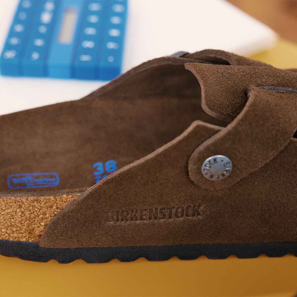Birkenstock Boston BS Carafe Tonal FB Carafe Tonal FB כפכפי בירקנשטוק בוסטון לנשים