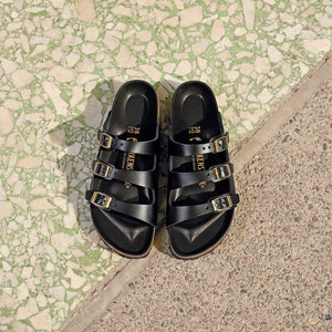 Birkenstock Florida Fresh Black Amalfi כפכפי בירקנשטוק פלורידה לנשים