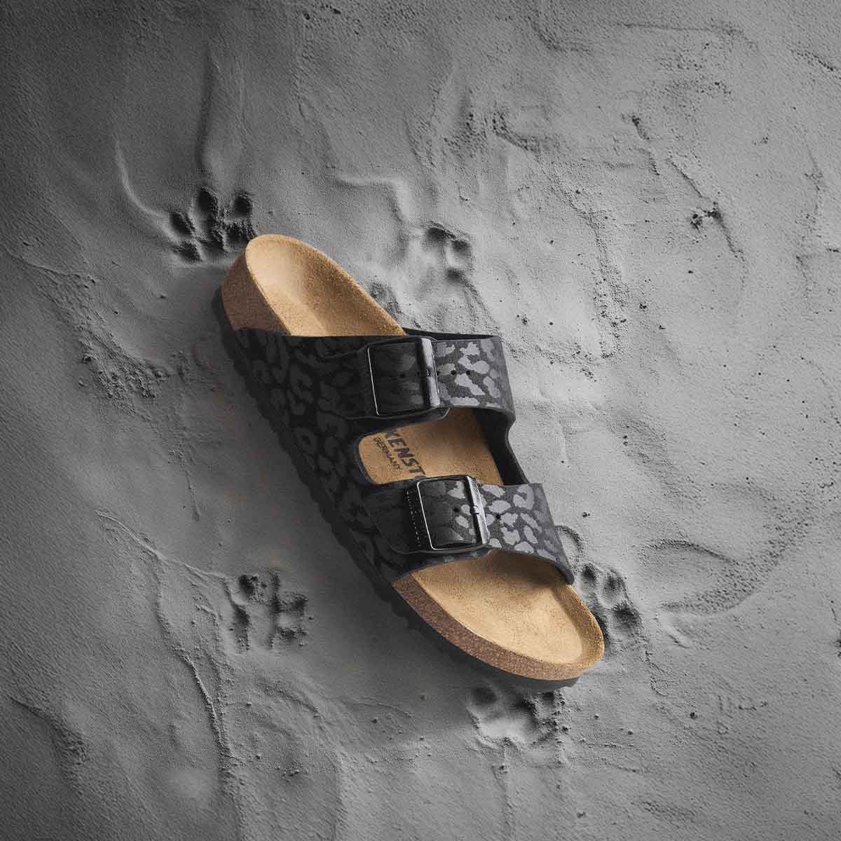 Birkenstock Arizona Leo Black כפכפי בירקנשטוק אריזונה לנשים
