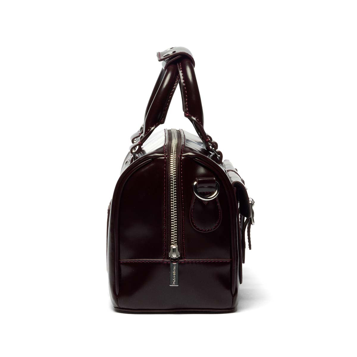 Dr. Martens Top Handle Rub Off Vegan Leather Bag Cherry Red תיק יד מרטינס