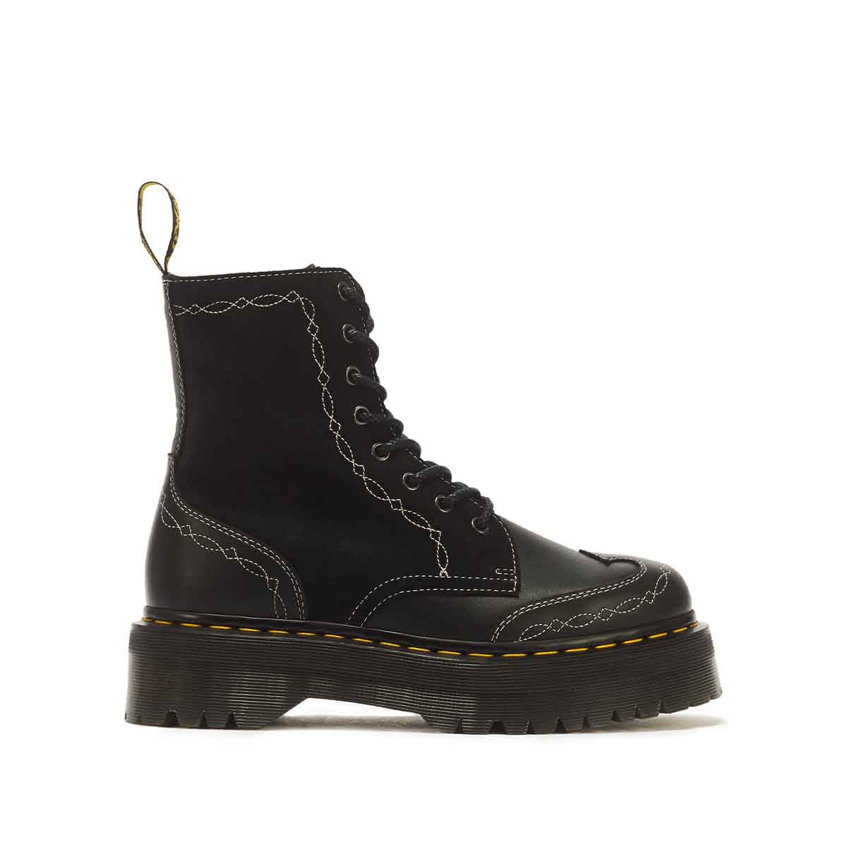 Dr. Martens 8 Eye Boot Black מגפי ד"ר מרטנס
