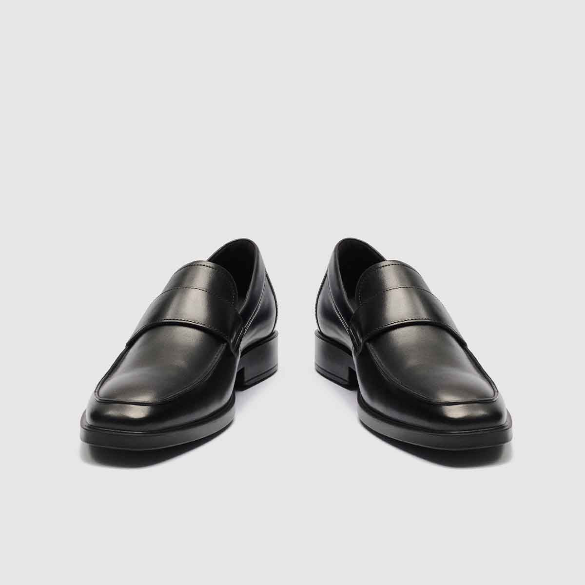 Ecco Metropole Milan Black נעלי מוקסין אקו לגברים