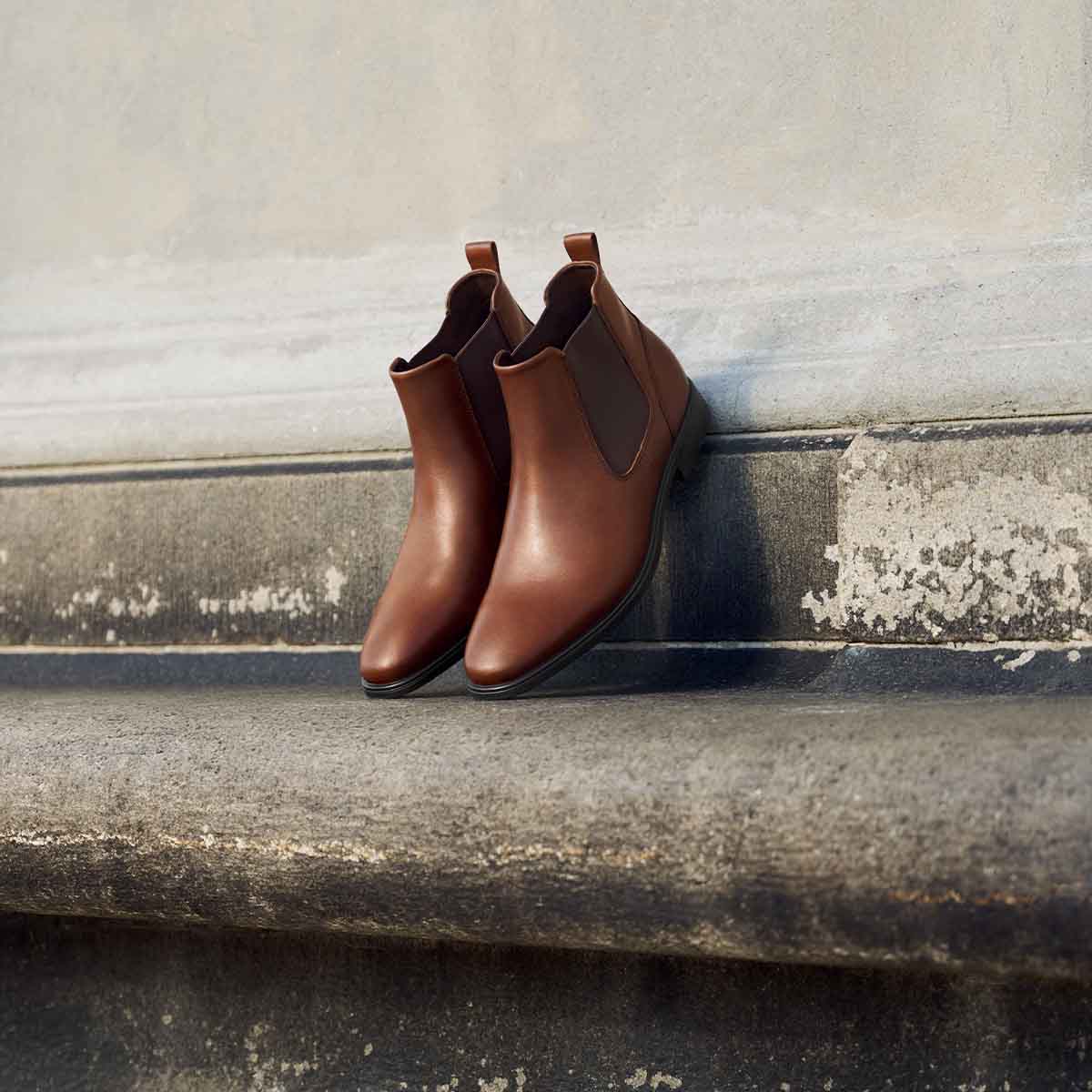 Ecco  Melbourne Camel מגפיים לגברים אקו