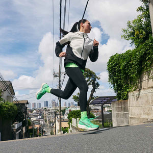 Asics Magic Speed 5 Unisex Vital Green Carrier Grey נעלי ריצה מטה ספיד 5 יוניסקס