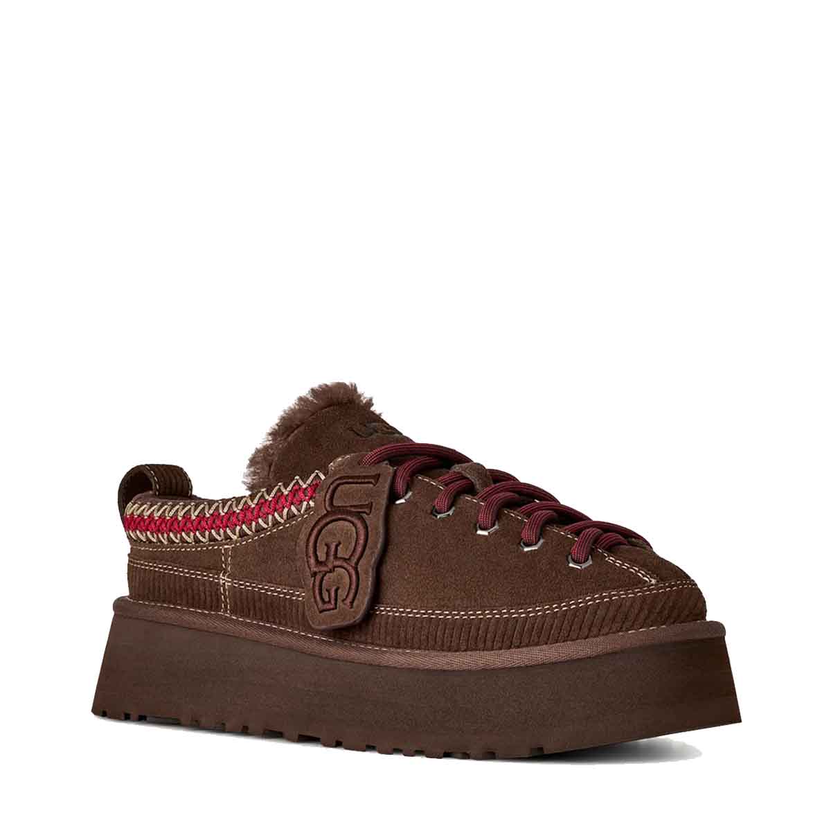 UGG Heritage Lace-Up Slipper Burnt Cedar סניקרס לנשים