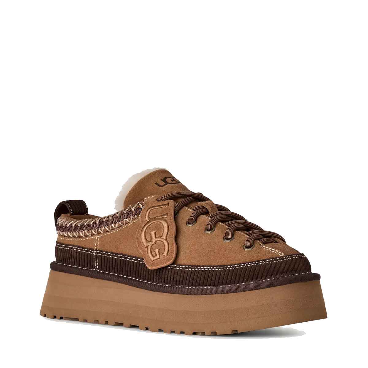 UGG Heritage Lace-Up Slipper Chestnut סניקרס לנשים
