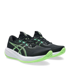 Asics Gel Cumulus 28 Men Black Illuminate Green נעלי ריצה ג`ל קומולוס 28 לגברים