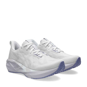 Asics Novablast 5 Women White Lilac Hint נעלי ריצה נובה בלאסט 5 לנשים