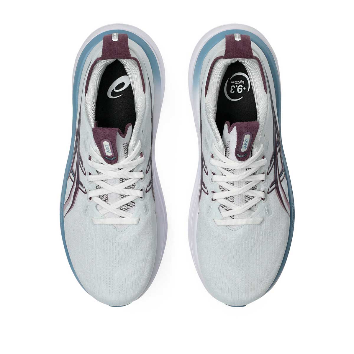 Asics Gel Nimbus 28 Women Arctic Blue Velvet Purple נעלי ריצה ג`ל נימבוס 28 נשים