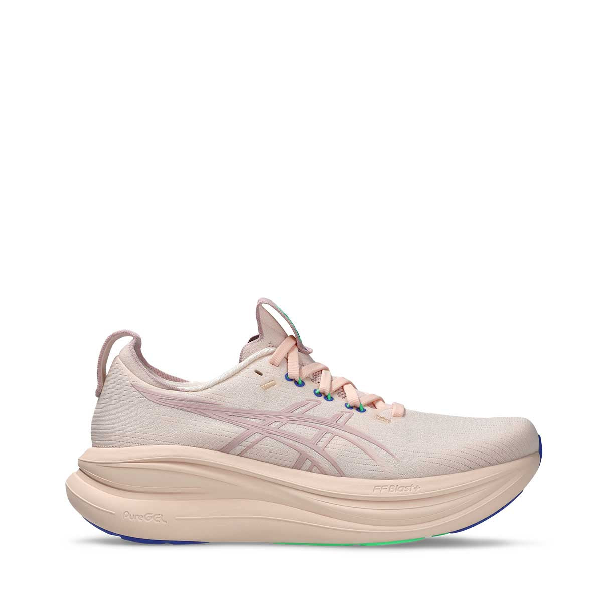 Asics Gel Nimbus 28 Women Pearl Pink Morganite נעלי ריצה ג`ל נימבוס 28 נשים