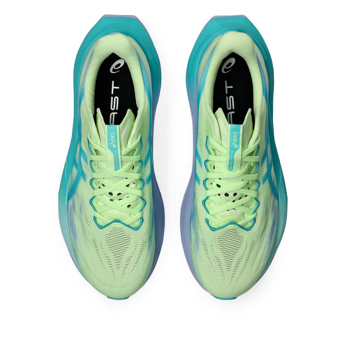 Asics Superblast 3 Illuminate Yellow Energy Aqua אסיקס נעלי ריצה סופר בלאסט 3 יוניסקס
