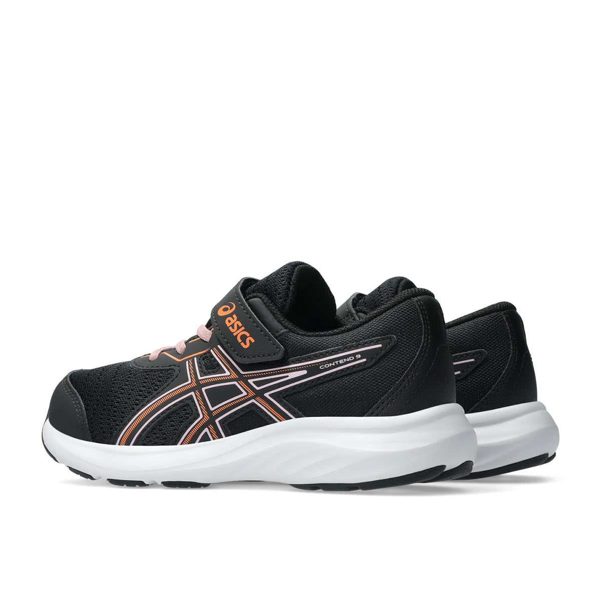 Asics Gel Contend 9 PS Black Sun Peach נעלי ריצה לילדים אסיקס