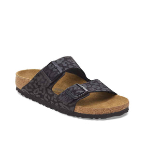 Birkenstock Arizona Leo Black כפכפי בירקנשטוק אריזונה לנשים