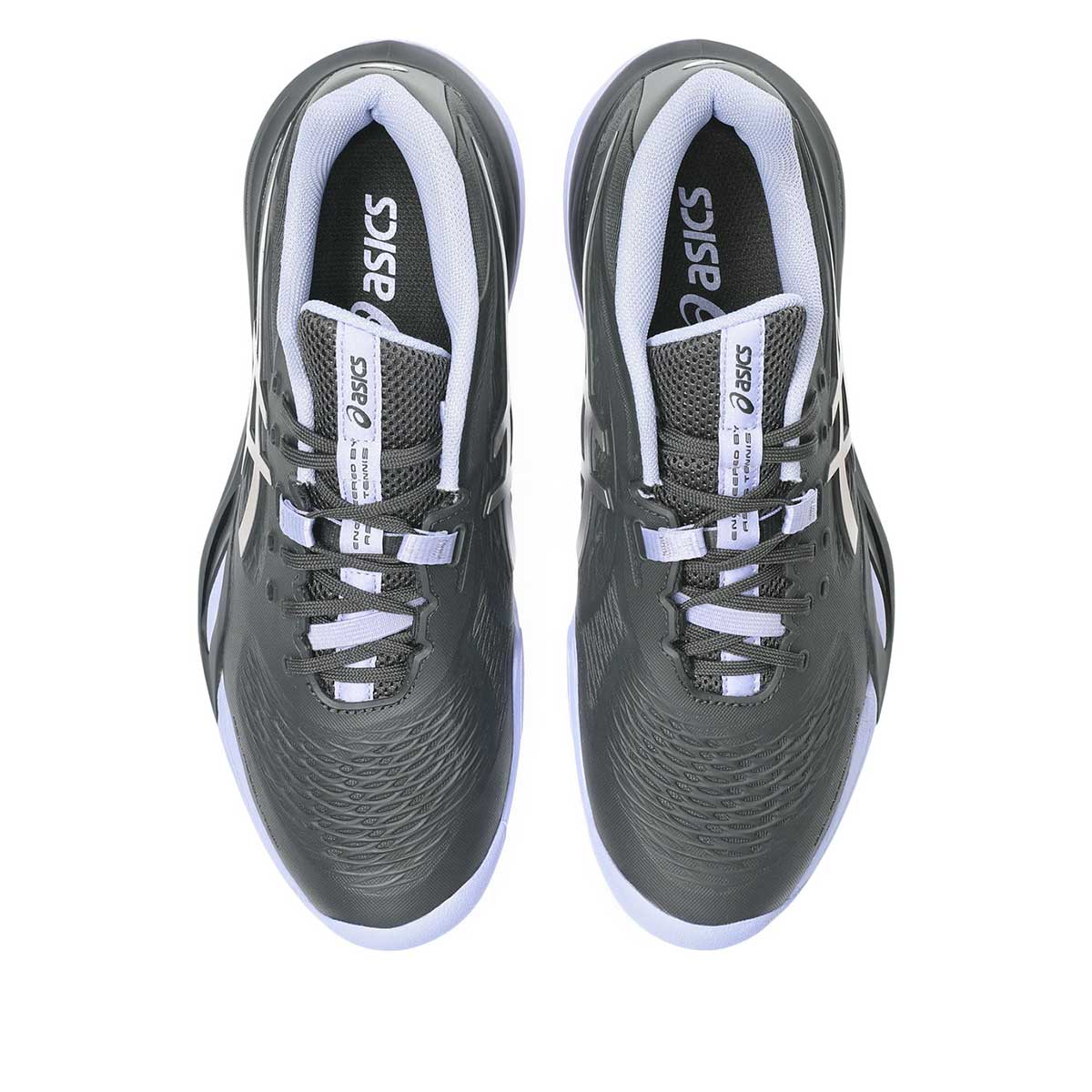 Asics Gel Resolution X Night Energy Men Graphite Grey Pure Silver נעלי טניס לגברים ג`ל רזולושיין