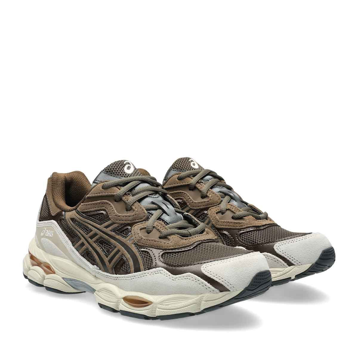 Asics Gel Nyc Unisex Brown Storm Black Coffee סניקרס יוניסקס