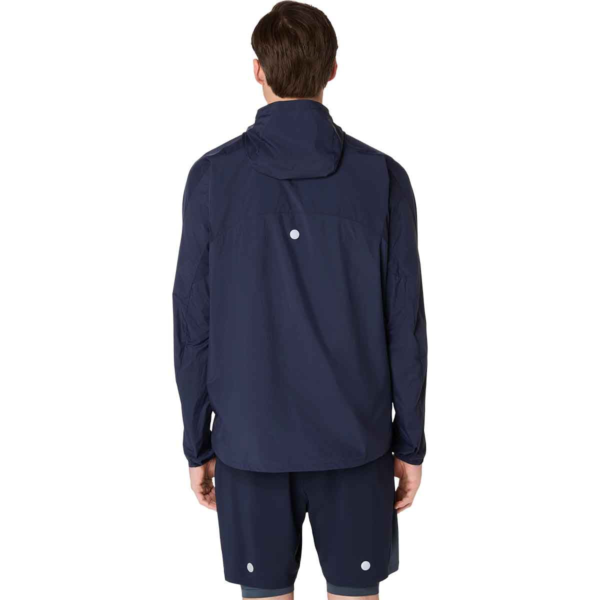 Asics Road Packable Jacket Men Midnight ג'קט ריצה מתקפל לגברים