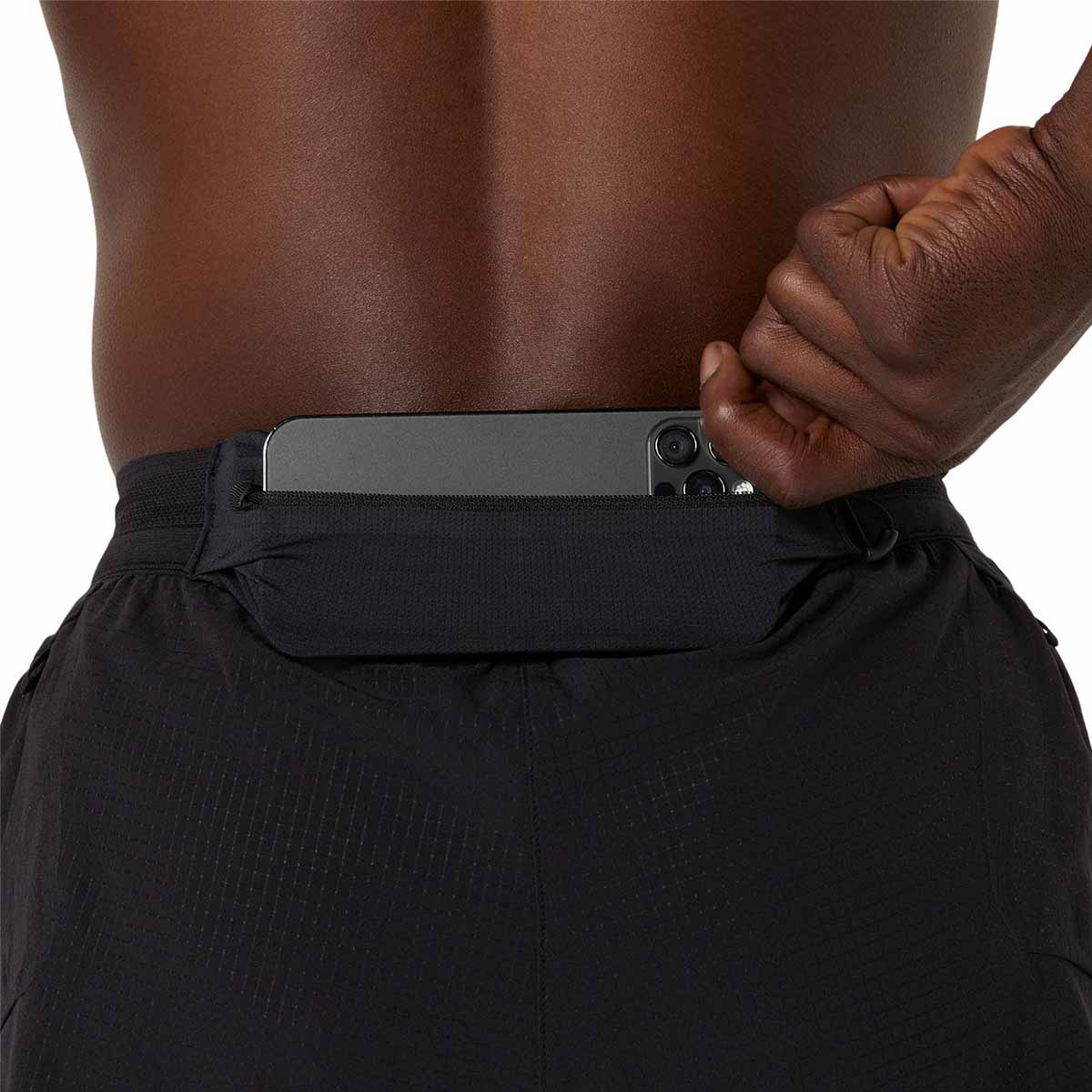 Asics Metarun Split Short Men Black מכנסי ריצה לגברים