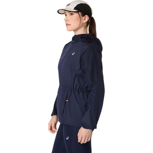 Asics Road Packable Jacket Women Midnight ג'קט ריצה מתקפל לנשים