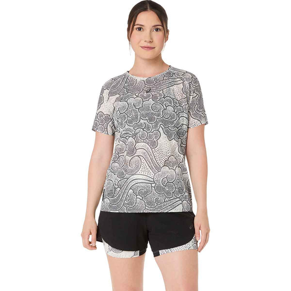 Asics Limited Series Metarun SS Top Women Cream חולצת ריצה לנשים