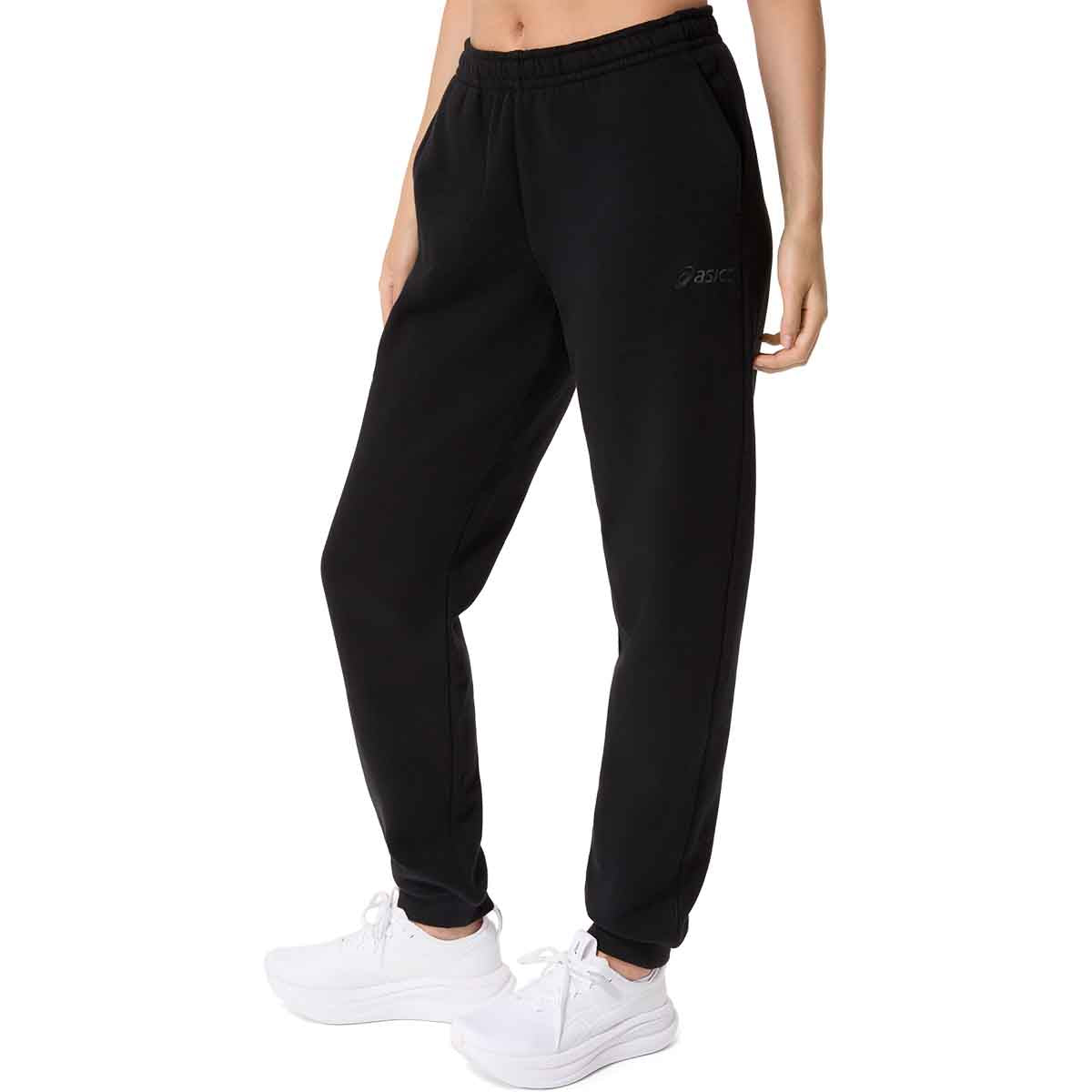 Asics Sweat Pant Women Performance Black מכנסי אסיקס ארוכים לנשים