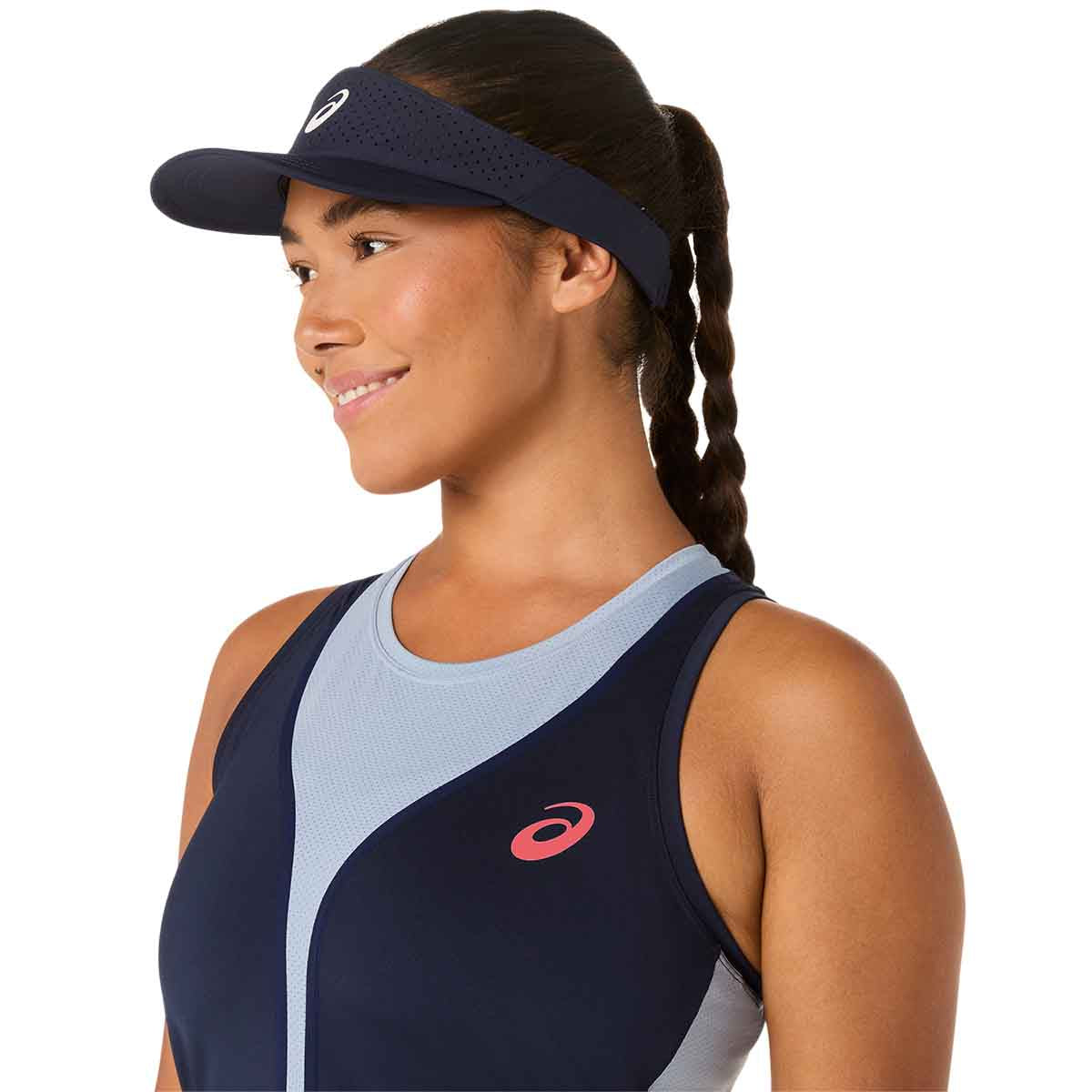 Asics Match Pleat Dress Women Midnight שמלת טניס לנשים
