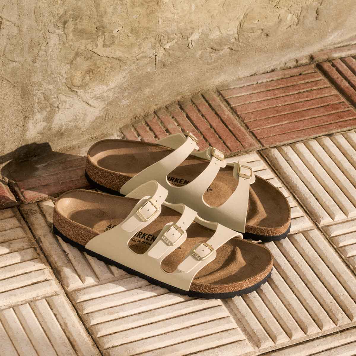 Birkenstock Florida BS Sandcastle כפכפי בירקנשטוק פלורידה סנד