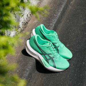 Asics Magic Speed 5 Unisex Vital Green Carrier Grey נעלי ריצה מטה ספיד 5 יוניסקס