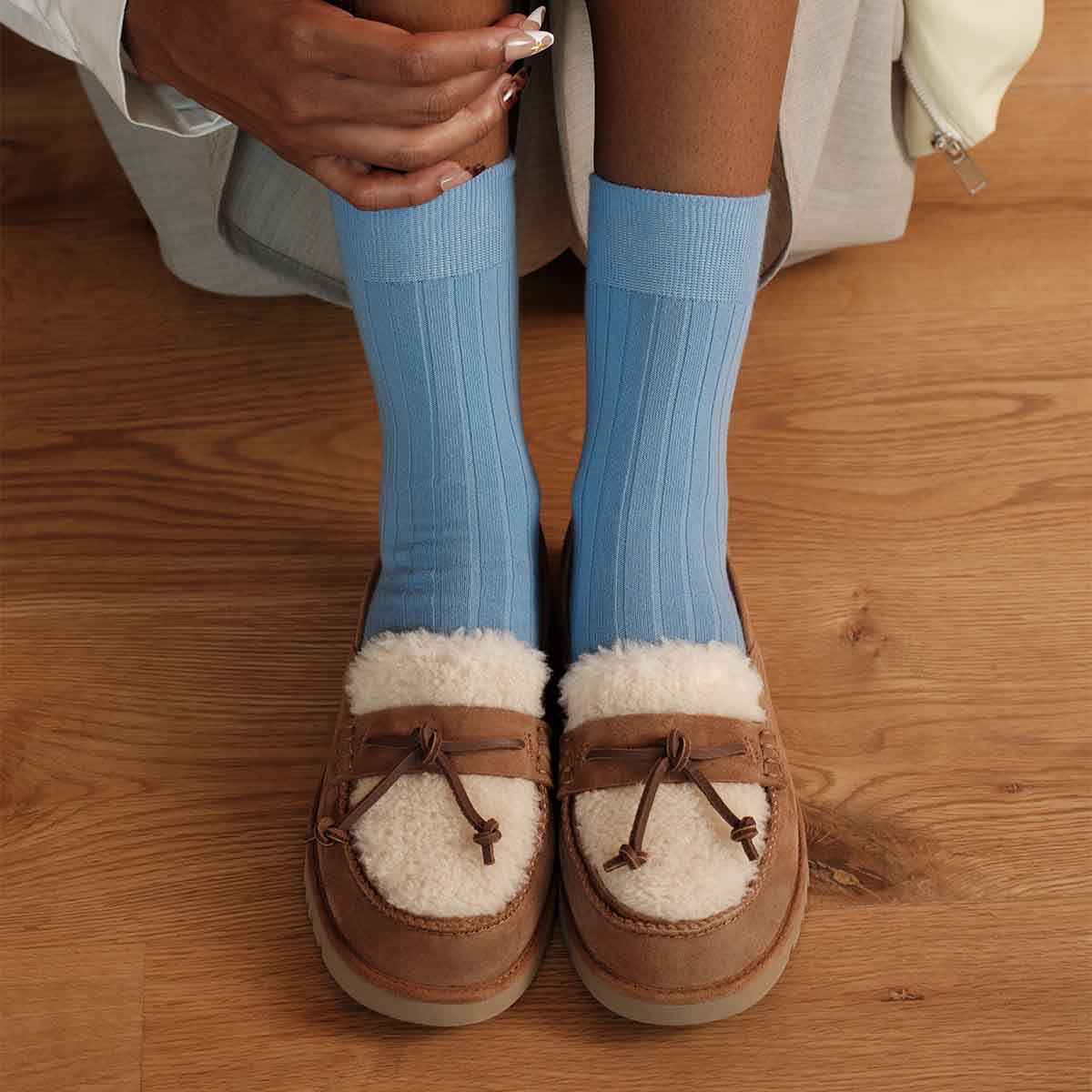 UGG Zora Loafer Chestnut נעלי מוקסין לנשים