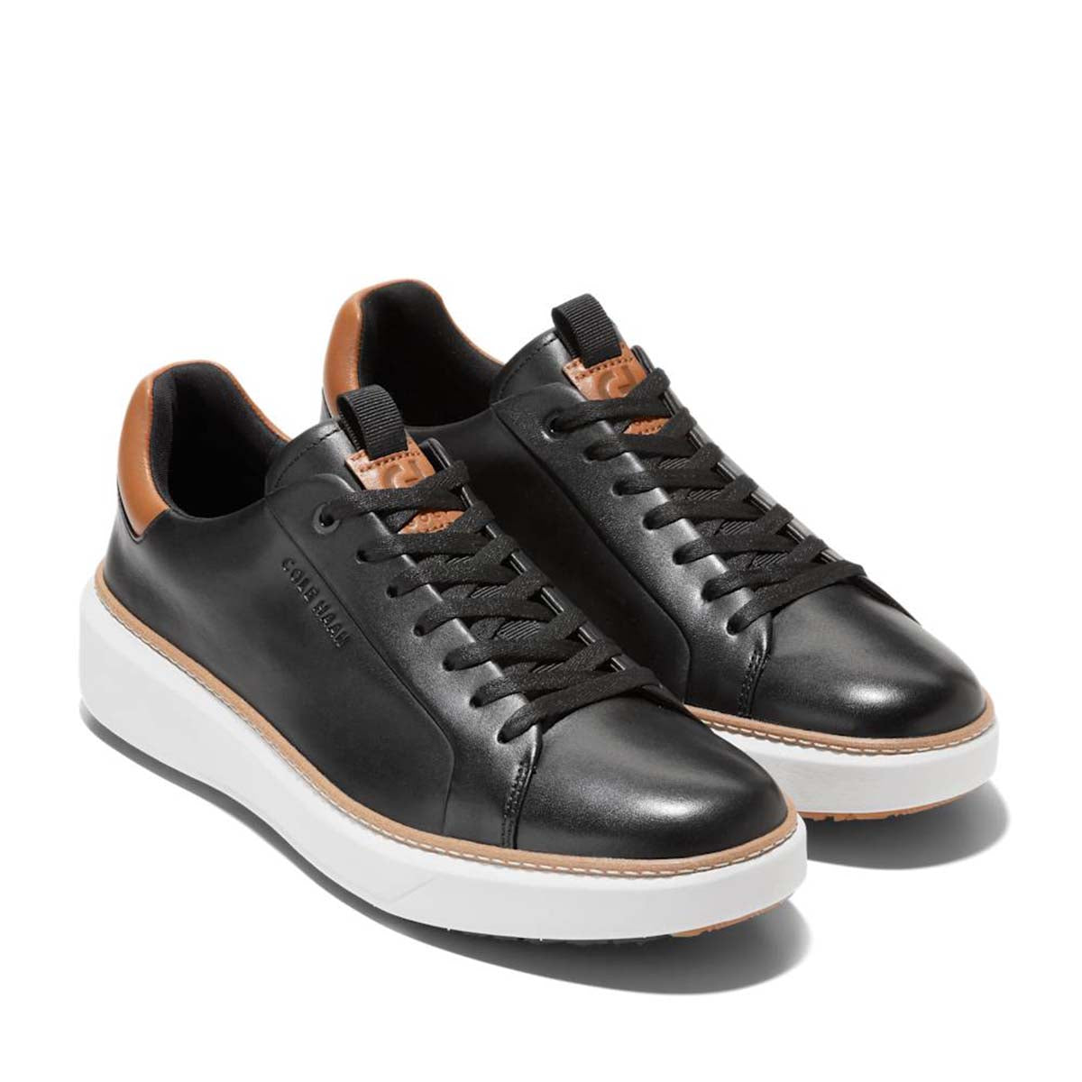 Cole Haan GrandPrø Topspin Waterproof Black Pecan סניקרס קול האן לגבר