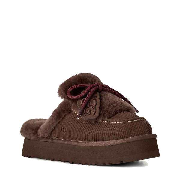 UGG Disquette Heritage Burnt Cedar כפכפי נשים חום