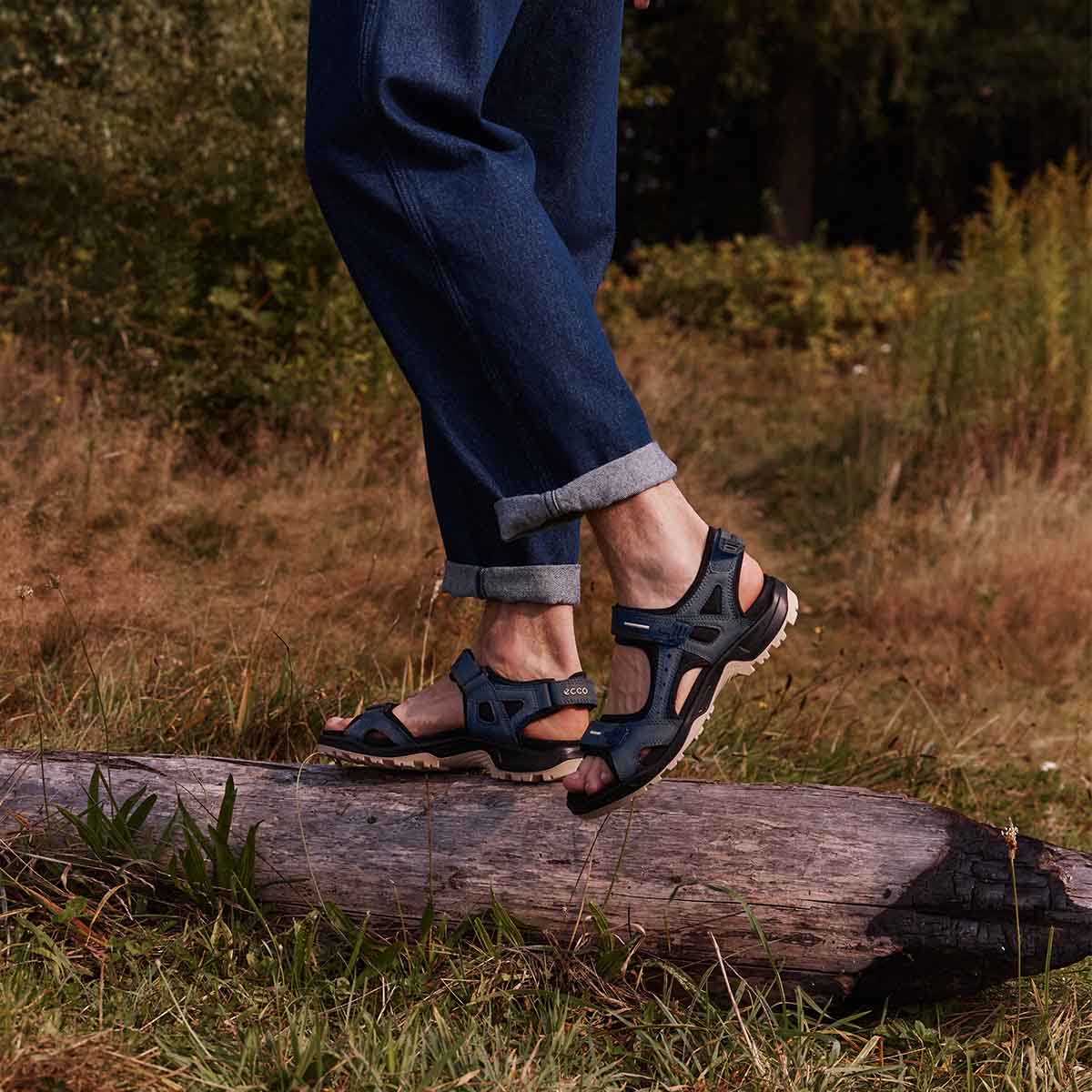Ecco Offroad Blue Ombre סנדלי אקו לגברים אופרוד כחול