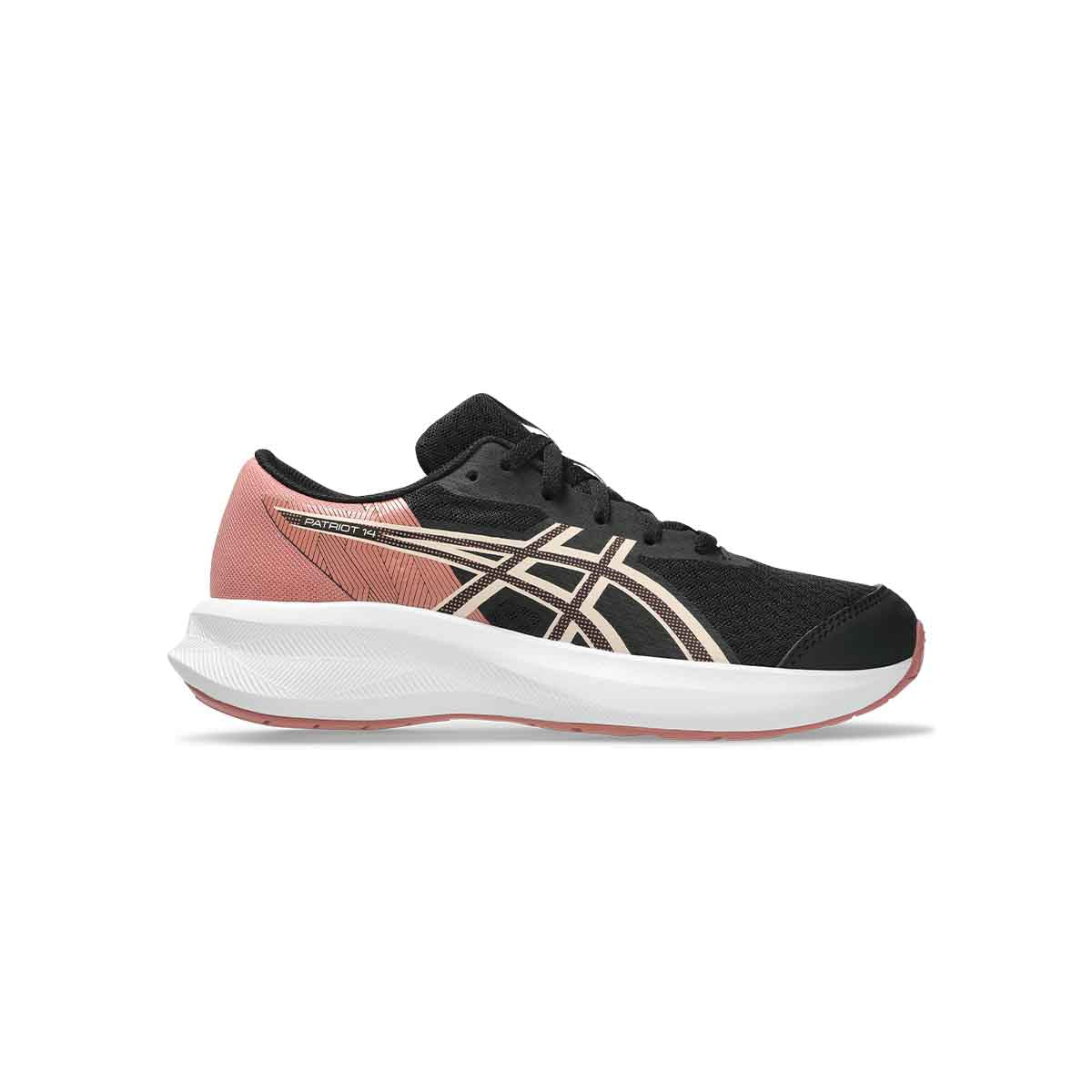 Asics Patriot 14 GS Kids Black Pearl Pink נעלי ריצה פטריוט 14 לילדים
