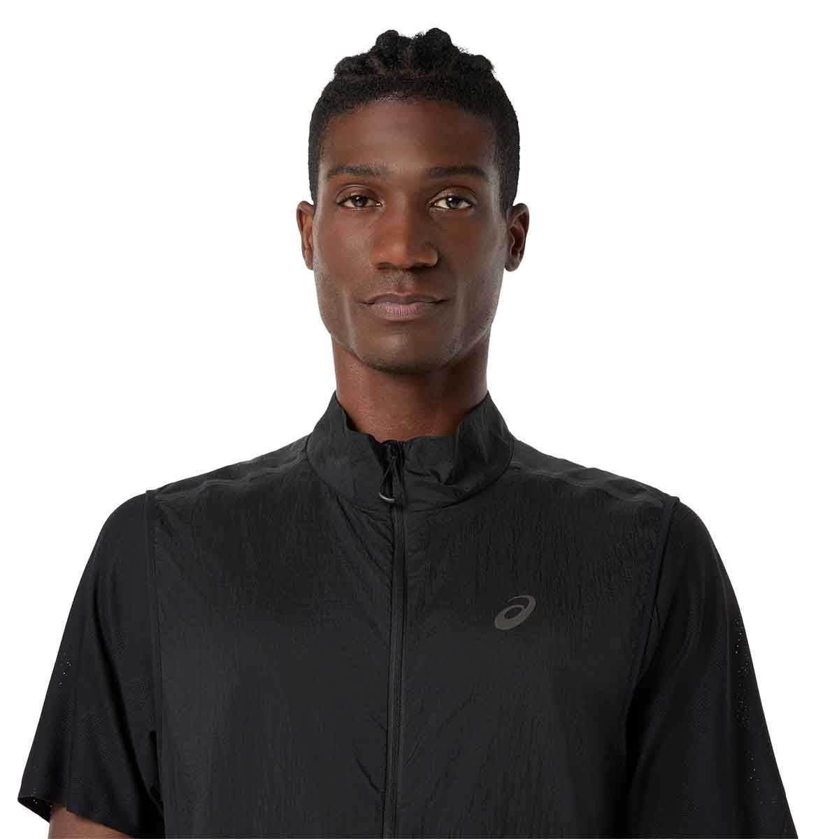 Asics Metarun Packable Gilet Men Black ווסט ריצה מתקפל לגברים
