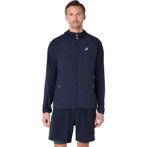 Asics Road Packable Jacket Men Midnight ג'קט ריצה מתקפל לגברים