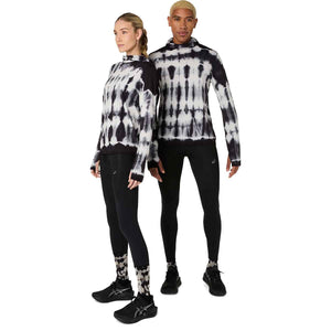 Asics Road Winter Insulate LS Top Women Cream Performance Black חולצת ריצה ארוכה לנשים