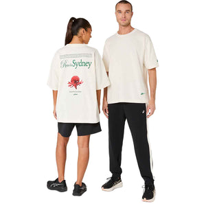 Asics Heritage Heavy Cotton Citee Unisex Cream Sydney חולצת אסיקס יוניסקס