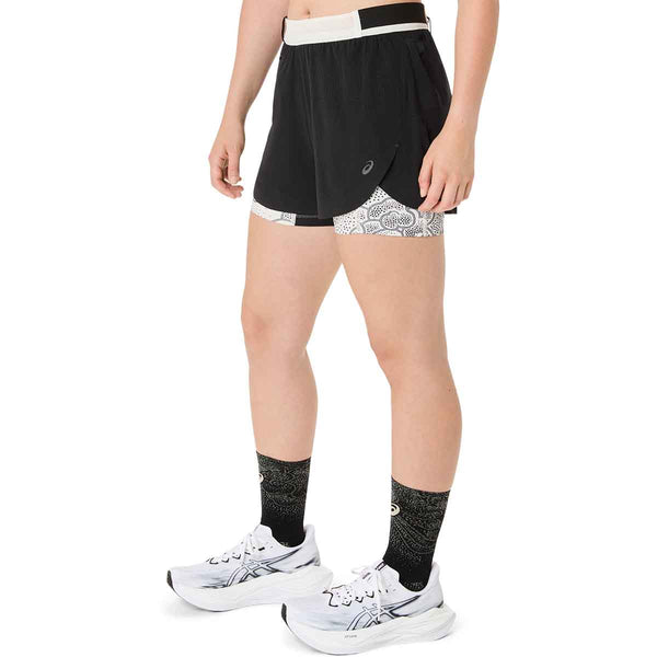 Asics Limited Series Metarun Split Short Women Black מכנסי ריצה לנשים