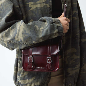 Dr. Martens Classic Vegan Cherry red 7 Satchel תיק דר מרטנס