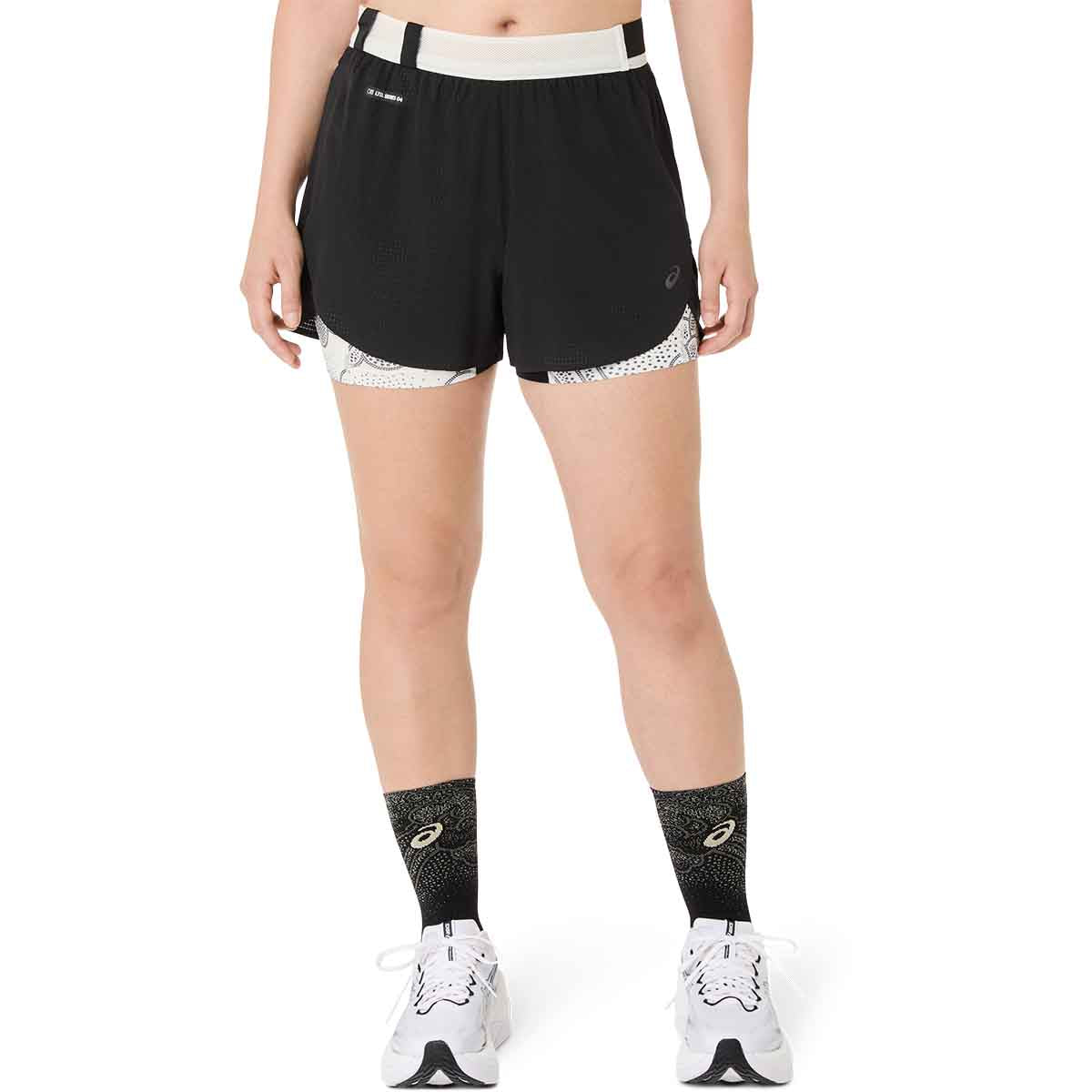 Asics Limited Series Metarun Split Short Women Black מכנסי ריצה לנשים