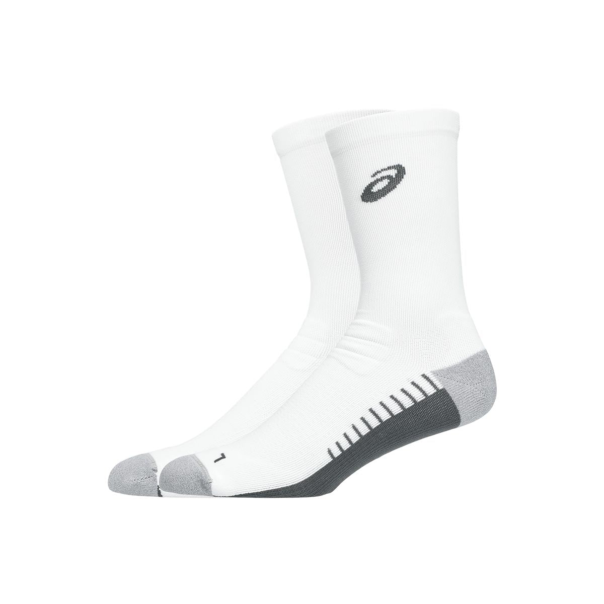 Asics Performance Run Sock Crew Unisex White גרבי ריצה אסיקס