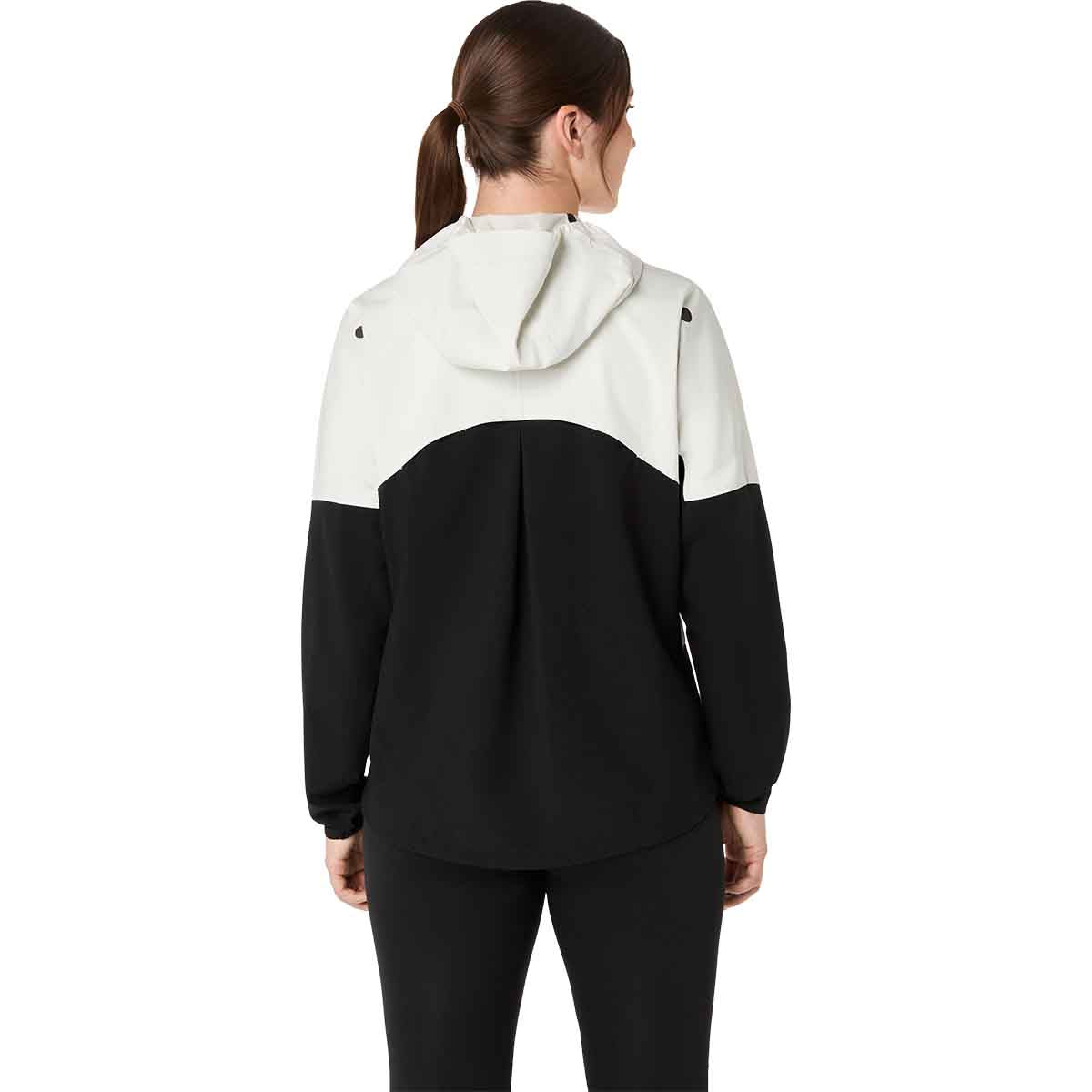 Asics Metarun Legend Jacket Women Black Cream ג'קט ריצה לנשים