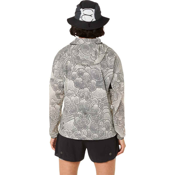 Asics Limited Series Wind Breaker Jacket Women Cream ג'קט ריצה לנשים